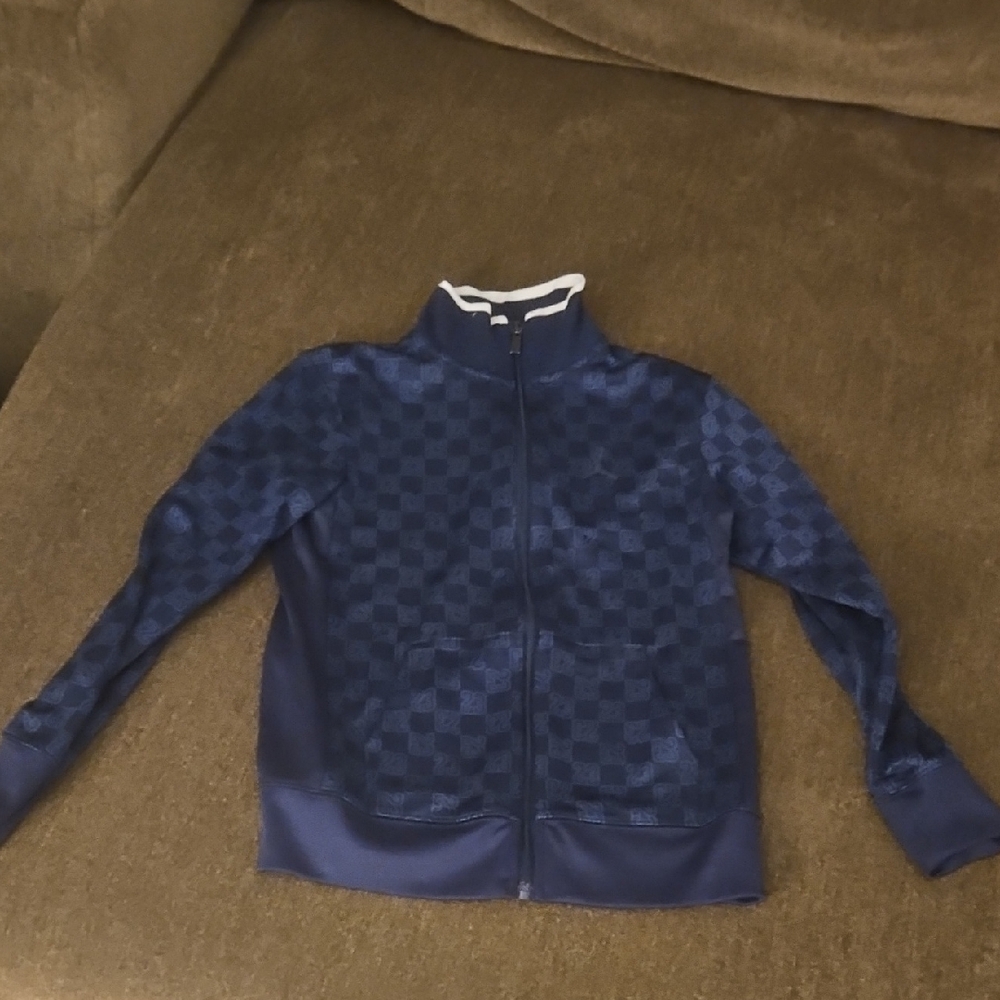Jordan Navy Blue Zip Up Jacket